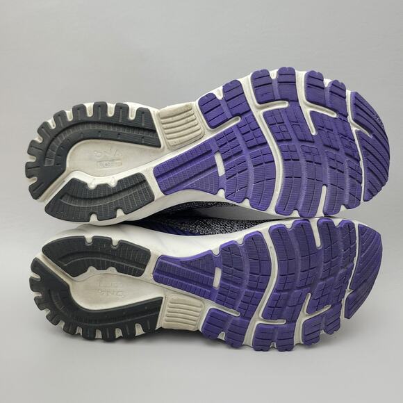 Brooks Adrenaline GTS 19 Purple Womens Size 11 Athletic Running Shoes Sneakers - Picture 12 of 12